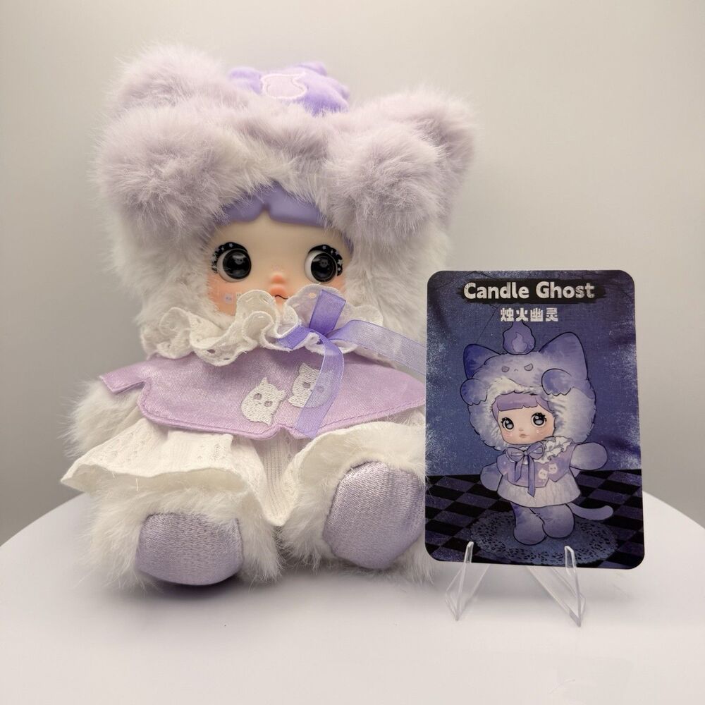 Nommi Heymi Mischief Alliance Plush Pendant Blind Box Confirmed - Candle Ghost